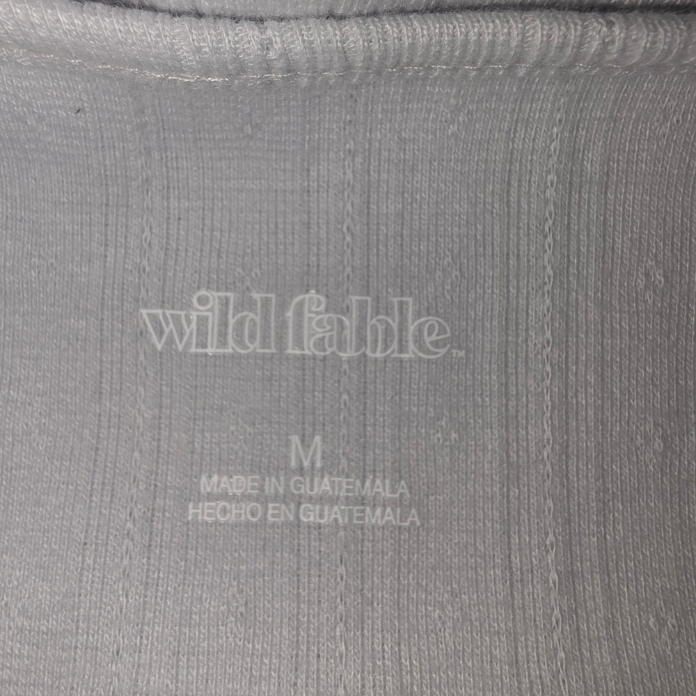Wild Fable Light Grey Ribbed Mistletoe Cami Top Size M NWT 331 00 9625 - Picture 7 of 8